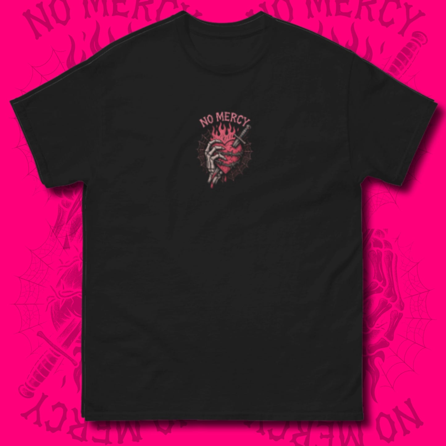 NO MERCY bones tee – Full Colour Edition (US Exclusive)