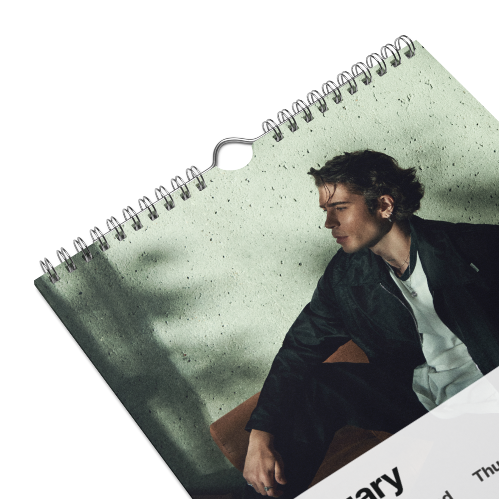 Danny Wright - Wall calendar (2026)